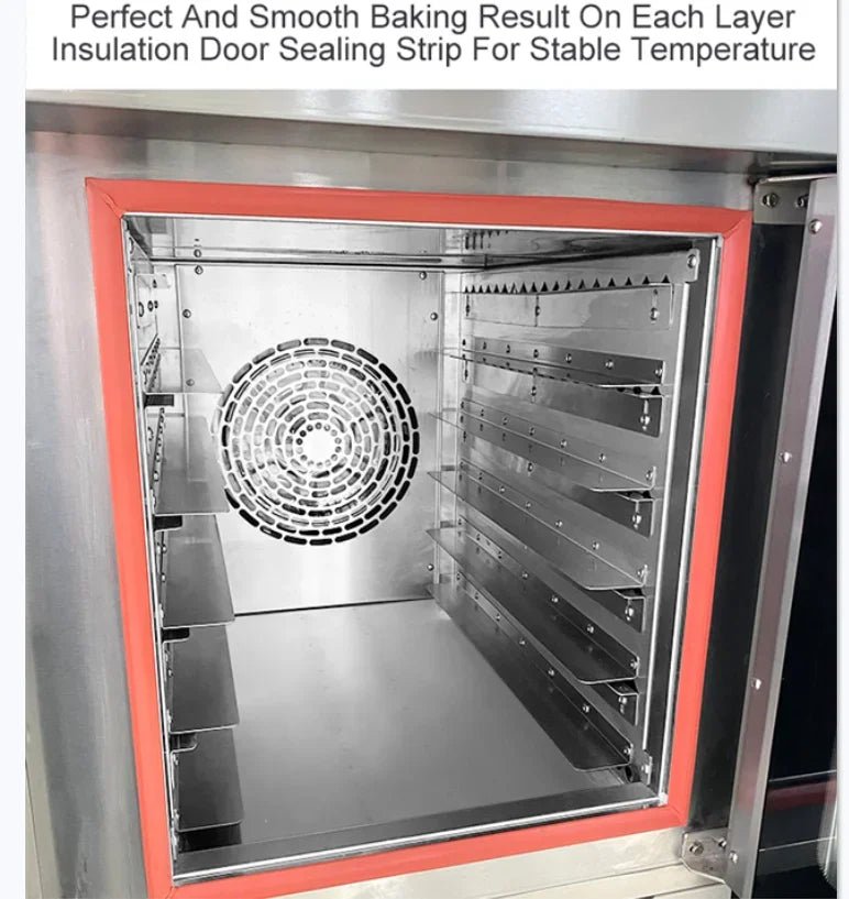 Four Convection Commercial Électrique 5 - 10 Plateaux Boulangerie Pâtisserie Pizza Acier Inoxydable Professionnel Industriel - Cuisine Chez Nadine