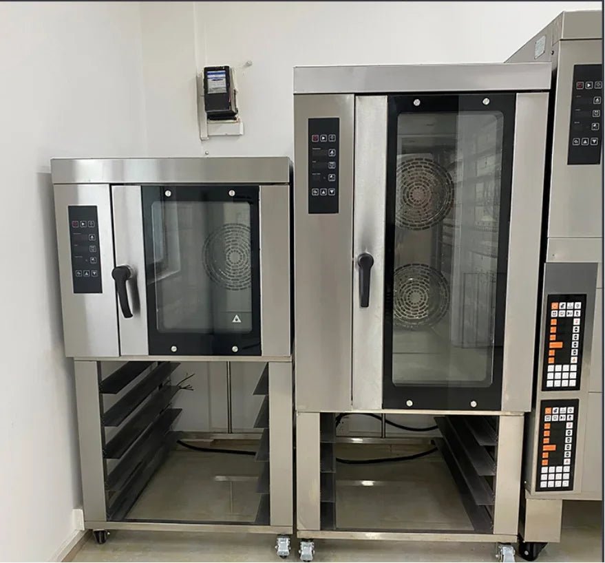 Four Convection Commercial Électrique 5 - 10 Plateaux Boulangerie Pâtisserie Pizza Acier Inoxydable Professionnel Industriel - Cuisine Chez Nadine