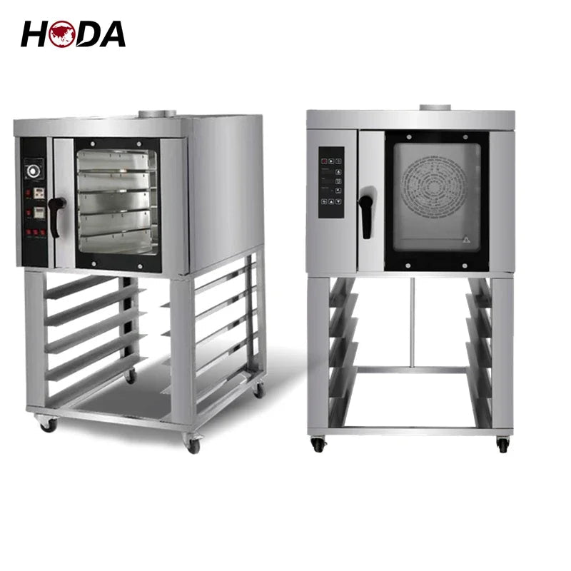 Four Convection Commercial Électrique 5 - 10 Plateaux Boulangerie Pâtisserie Pizza Acier Inoxydable Professionnel Industriel - Cuisine Chez Nadine