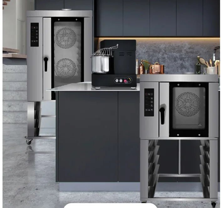 Four Convection Commercial Électrique 5 - 10 Plateaux Boulangerie Pâtisserie Pizza Acier Inoxydable Professionnel Industriel - Cuisine Chez Nadine