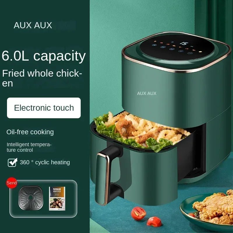 Friteuse à Air et Four Combo AUX 220V - Multifonction Automatique sans Huile, Facile à Nettoyer 3L - 8L - Cuisine Chez Nadine