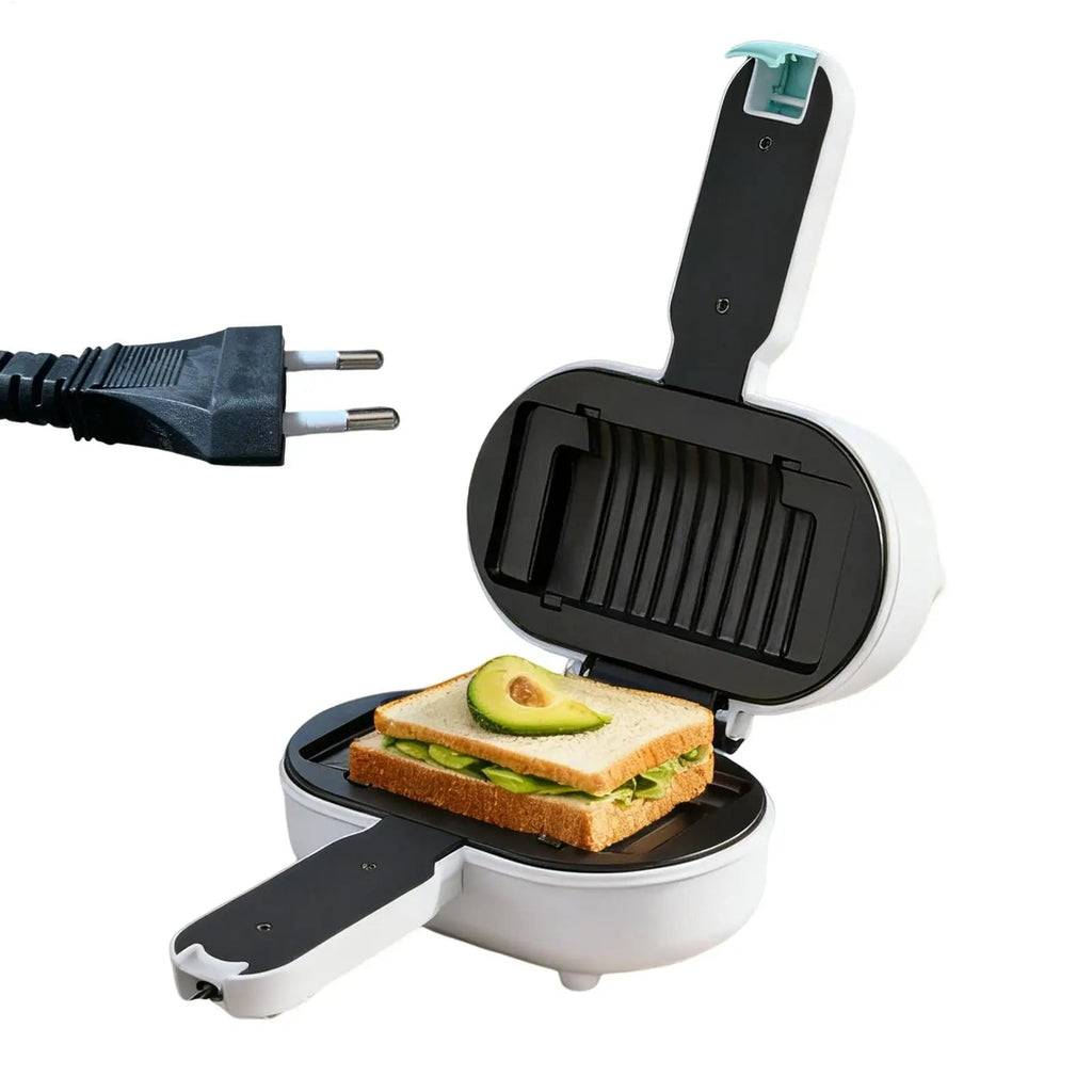 Gaufrier Électrique Multifonction - Appareil à Sandwich, Gaufres et Toasts pour Déjeuner - Cuisine Chez Nadine