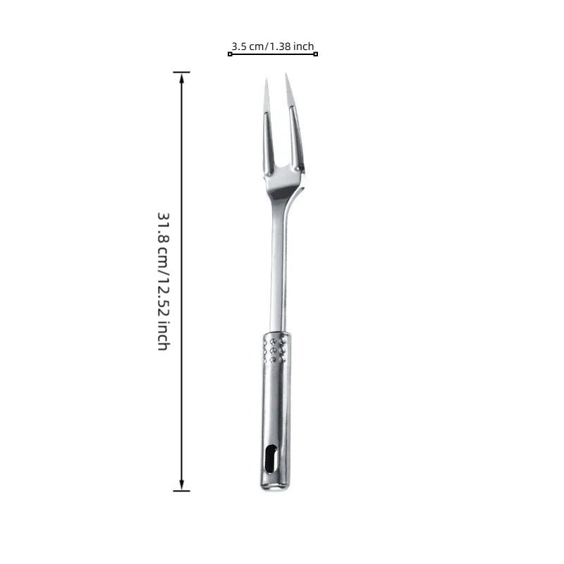 Grande Passoire en Acier Inoxydable - Ustensile de Cuisine Professionnel avec Poignée Ergonomique - Cuisine Chez Nadine