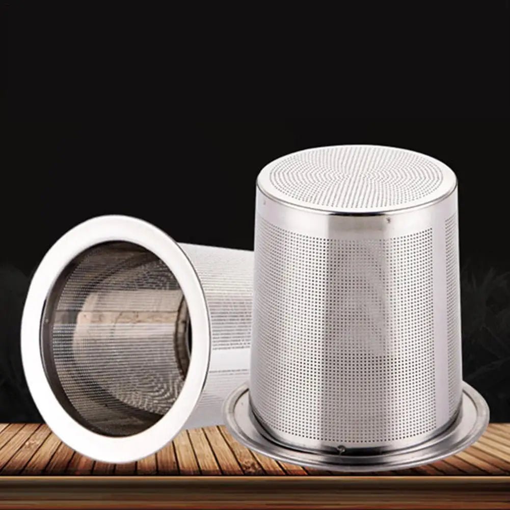 Infuseur à Thé Acier Inoxydable 304 Passoire Tasse Grande Capacité Théière Filtre Feuilles Épices - Cuisine Chez Nadine