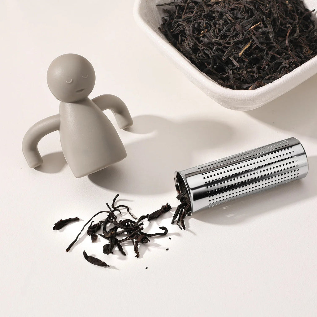Infuseur à Thé en Acier Inoxydable Design Humanoïde Innovant Passoire Filtre Original - Cuisine Chez Nadine