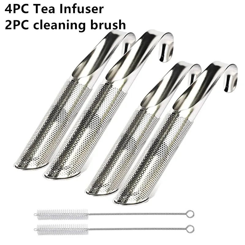 Infuseur à Thé en Acier Inoxydable Design Pipe Créatif - Cuisine Chez Nadine