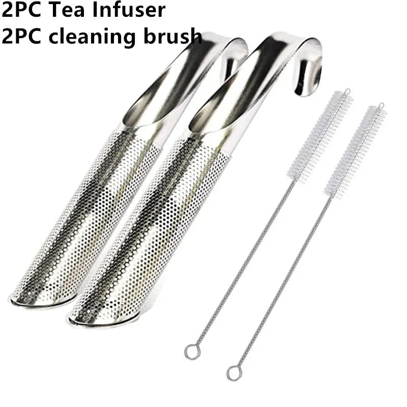 Infuseur à Thé en Acier Inoxydable Design Pipe Créatif - Cuisine Chez Nadine