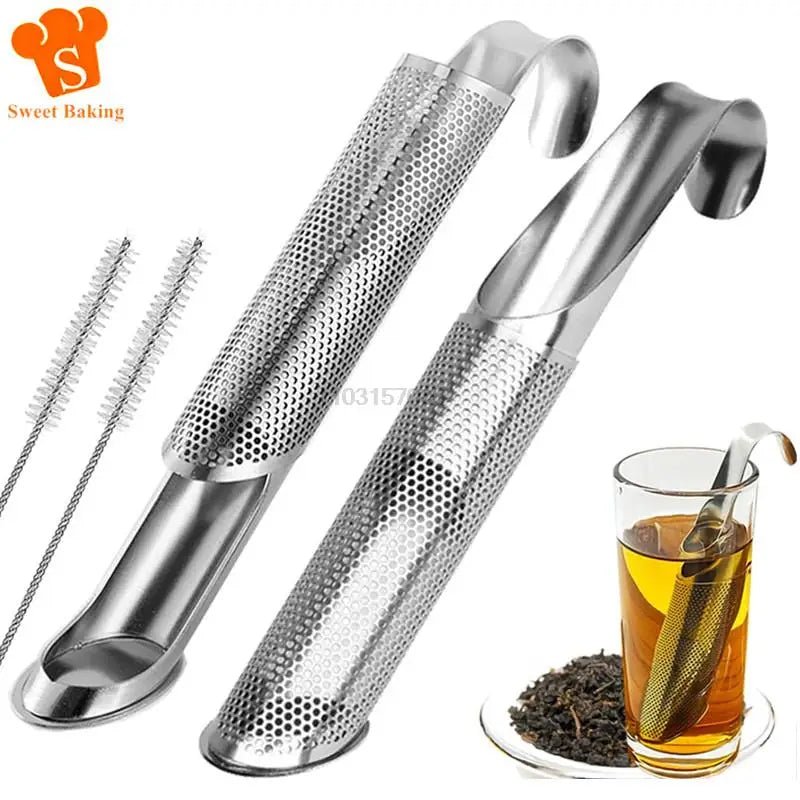 Infuseur à Thé en Acier Inoxydable Design Pipe Créatif - Cuisine Chez Nadine