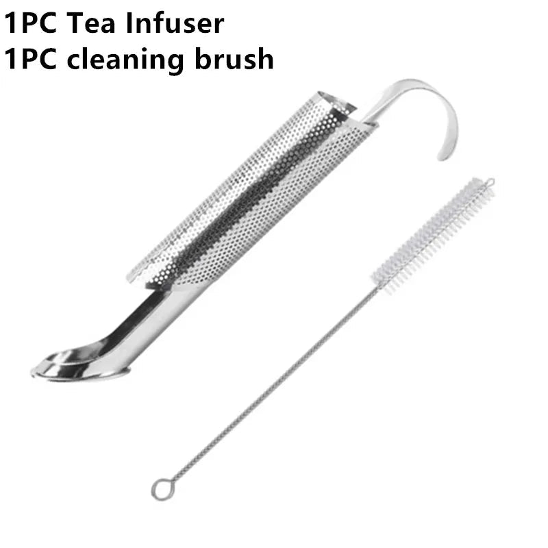 Infuseur à Thé en Acier Inoxydable Design Pipe Créatif - Cuisine Chez Nadine