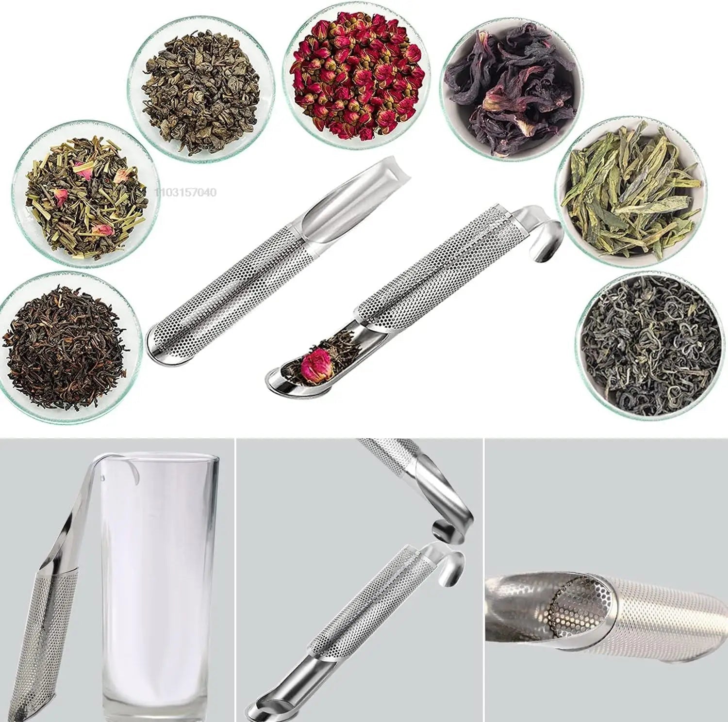 Infuseur à Thé en Acier Inoxydable Design Pipe Créatif - Cuisine Chez Nadine