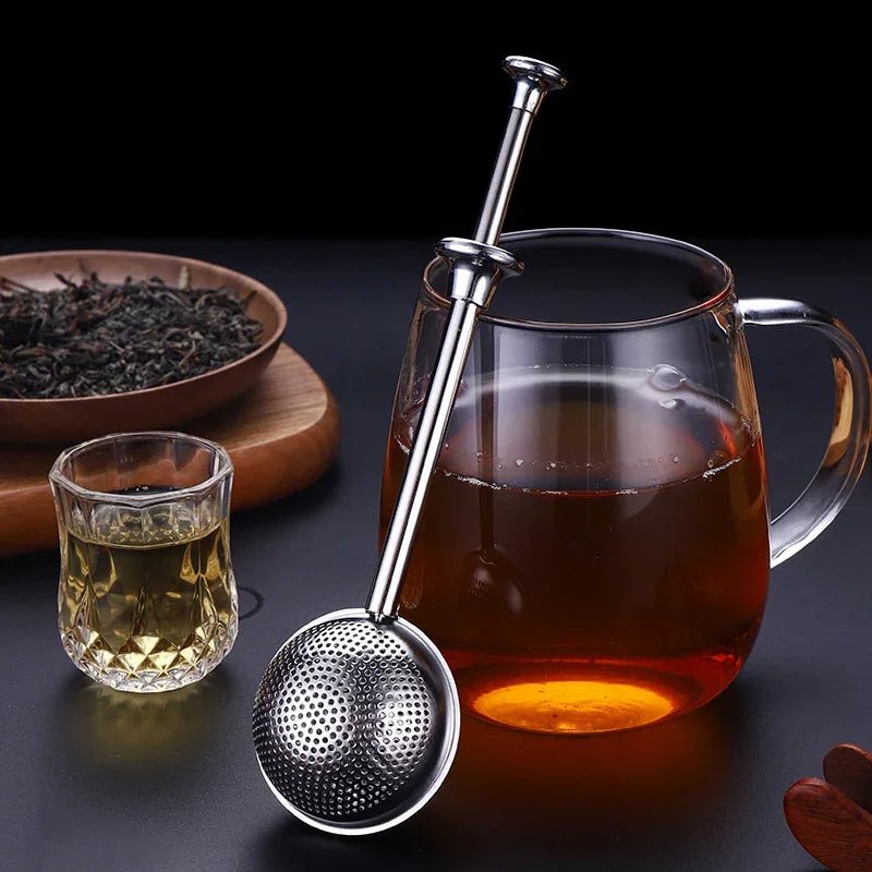Infuseur à Thé en Acier Inoxydable Passoire Filtre Tamis Boule À Épices Accessoire Cuisine - Cuisine Chez Nadine