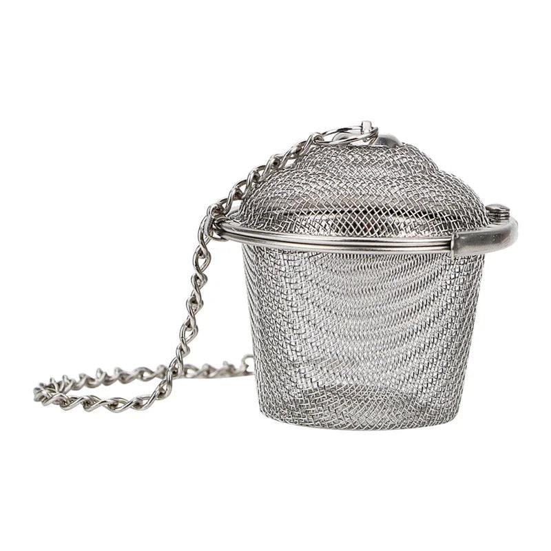 Infuseur à Thé en Acier Inoxydable Passoire Filtre Tamis Boule À Épices Accessoire Cuisine - Cuisine Chez Nadine