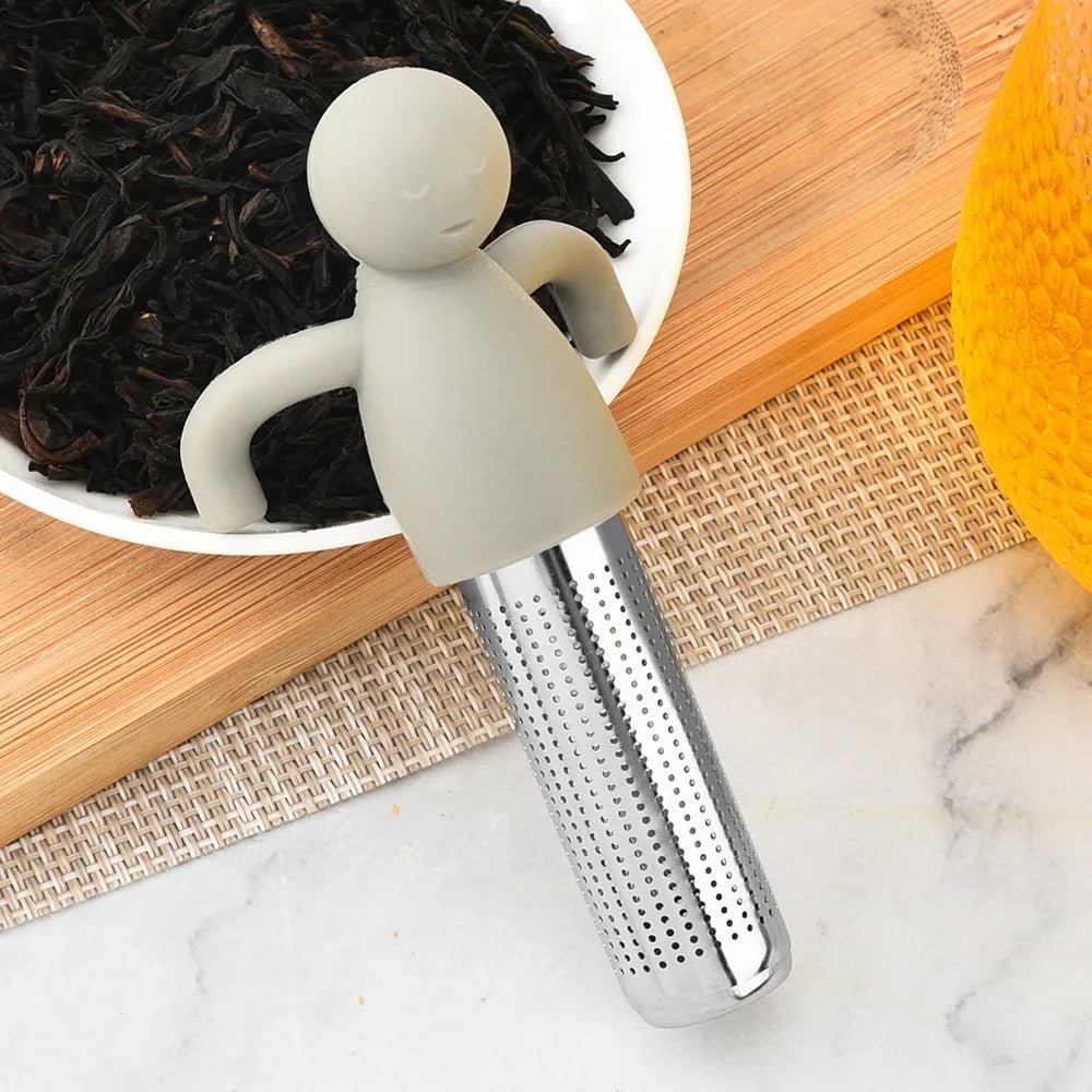 Infuseur à Thé en Acier Inoxydable Réutilisable avec Brosses de Nettoyage - Cuisine Chez Nadine