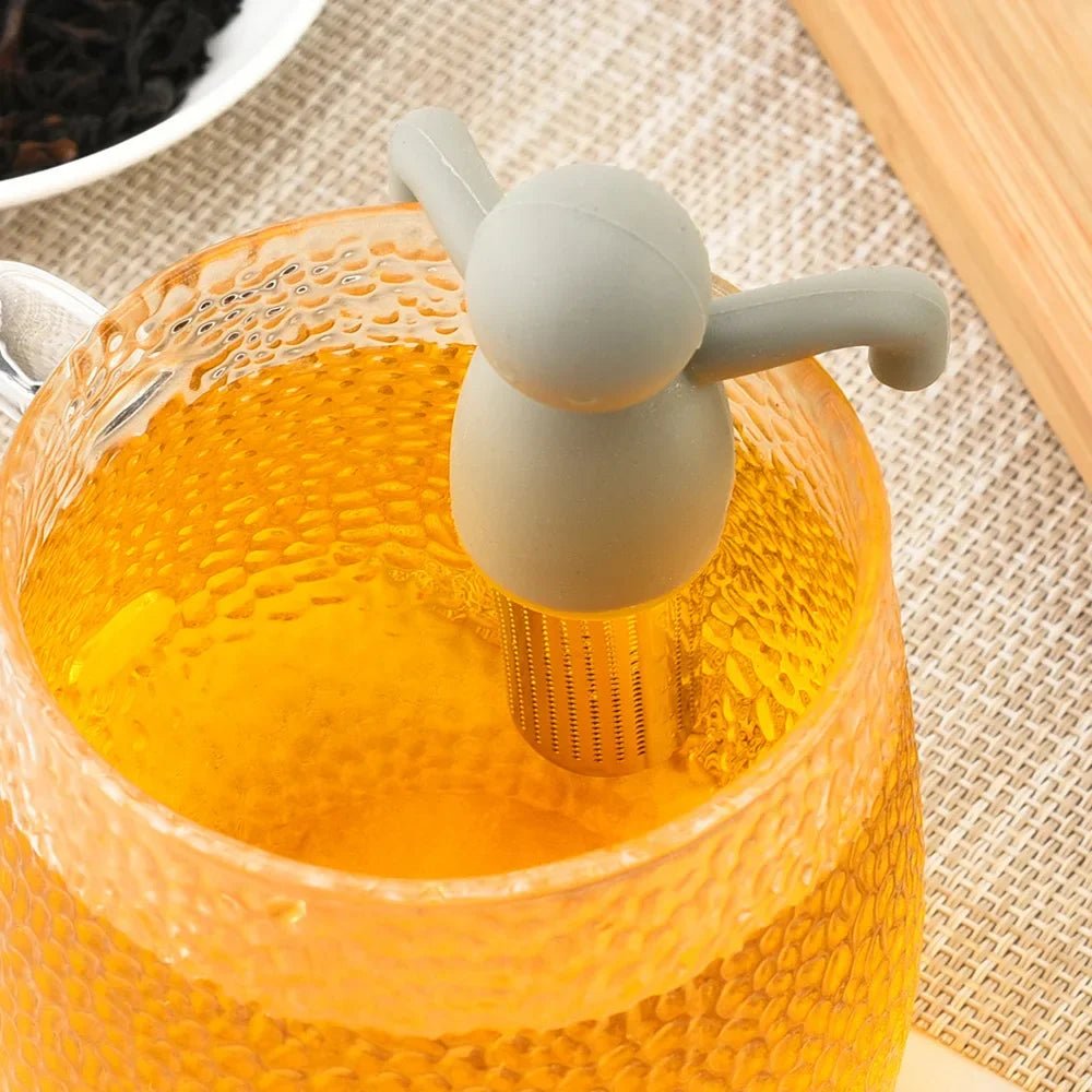 Infuseur à Thé en Acier Inoxydable Réutilisable avec Brosses de Nettoyage - Cuisine Chez Nadine