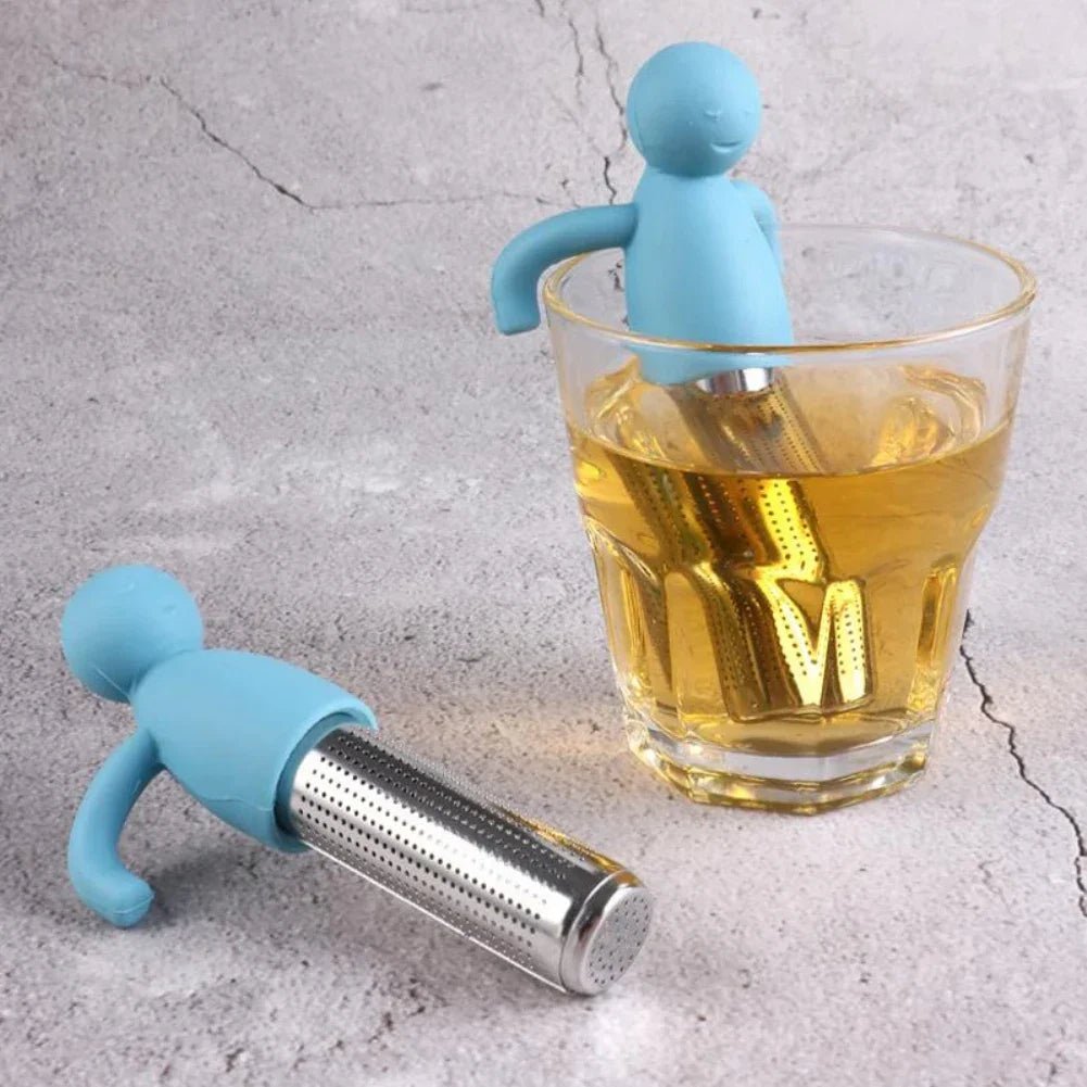 Infuseur à Thé en Acier Inoxydable Réutilisable avec Brosses de Nettoyage - Cuisine Chez Nadine