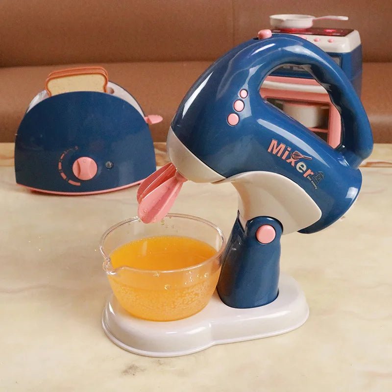 Jouet de Cuisine Miniature avec Lumière et Son - Électroménager Simulation pour Enfants - Cuisine Chez Nadine