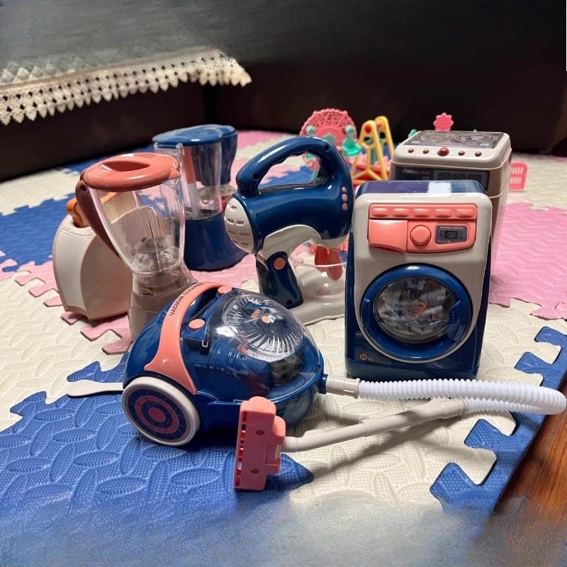 Jouet de Cuisine Miniature avec Lumière et Son - Électroménager Simulation pour Enfants - Cuisine Chez Nadine