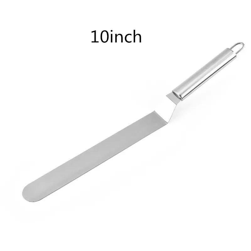 Kitchen Accessories Cake Decorating Tools Stainless Steel Baking&Pastry Tools Portable Cream Spatula Cake Butter Kitchen Gadgets - Cuisine Chez Nadine