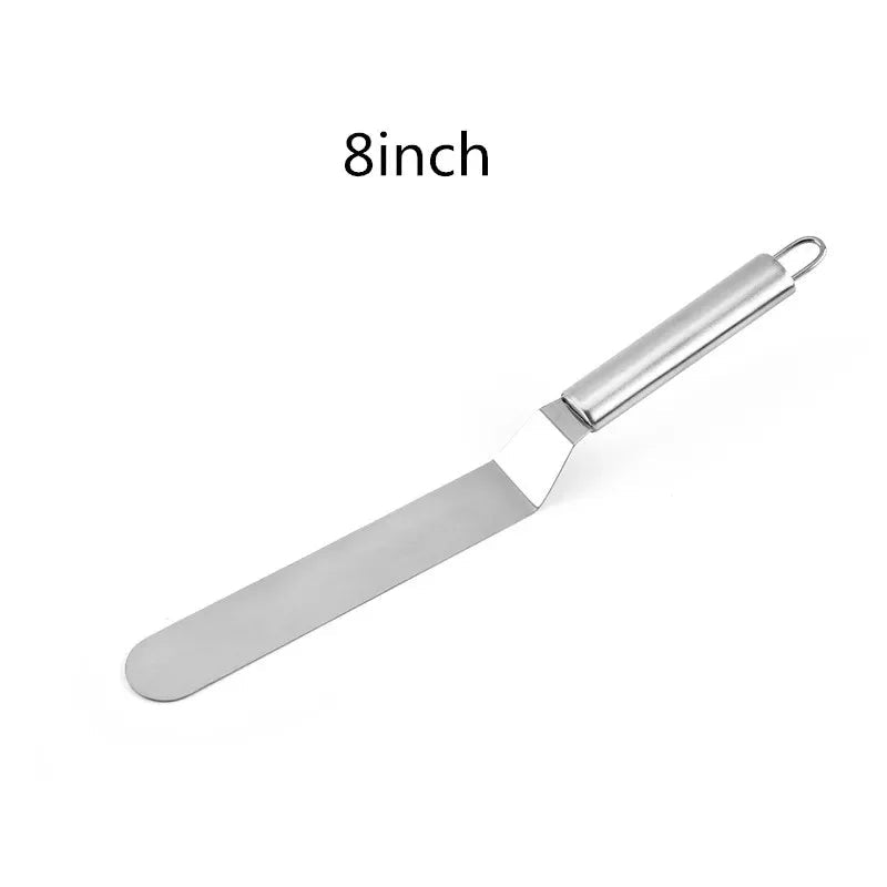Kitchen Accessories Cake Decorating Tools Stainless Steel Baking&Pastry Tools Portable Cream Spatula Cake Butter Kitchen Gadgets - Cuisine Chez Nadine
