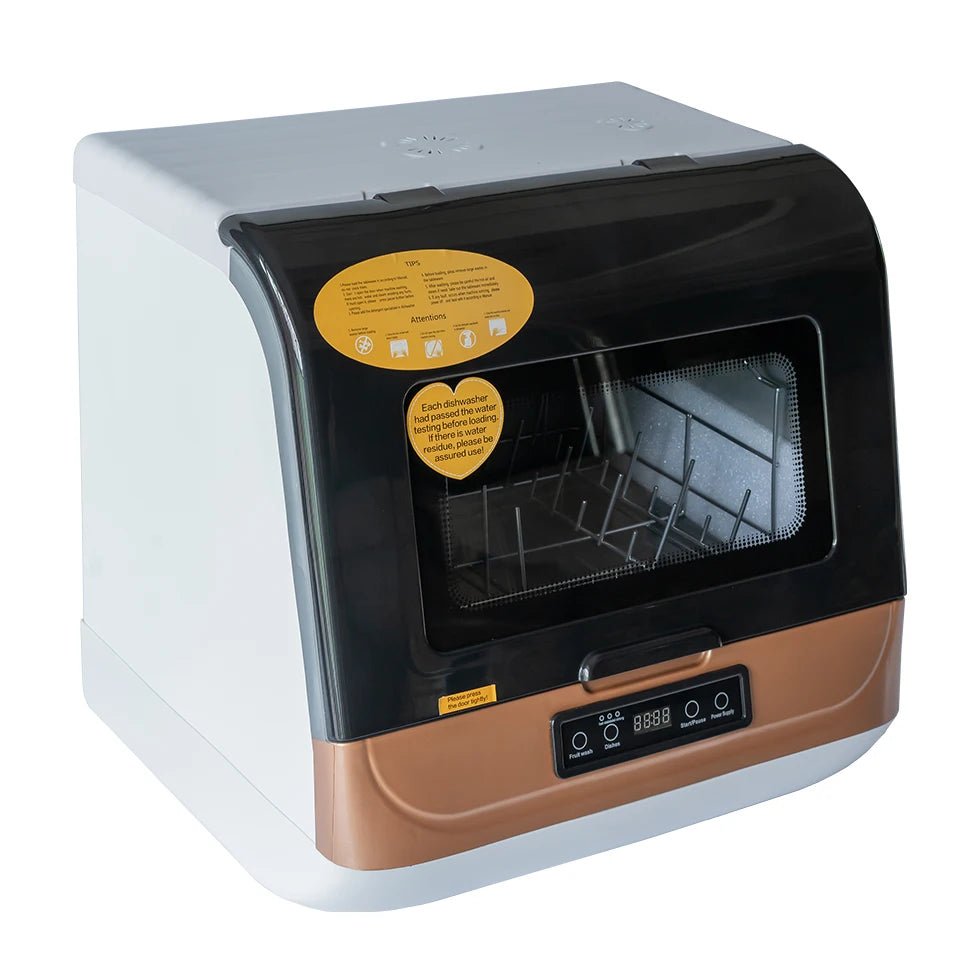 Lave - vaisselle compact intelligent DWS - T05 pour comptoir - Programmes multiples et séchage à air - Contrôle par application - Idéal petites cuisines - Cuisine Chez Nadine