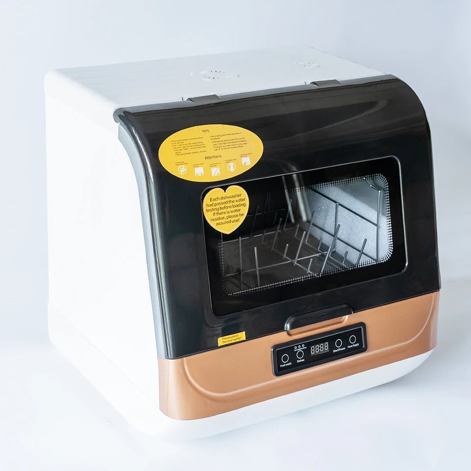 Lave - vaisselle compact intelligent DWS - T05 pour comptoir - Programmes multiples et séchage à air - Contrôle par application - Idéal petites cuisines - Cuisine Chez Nadine