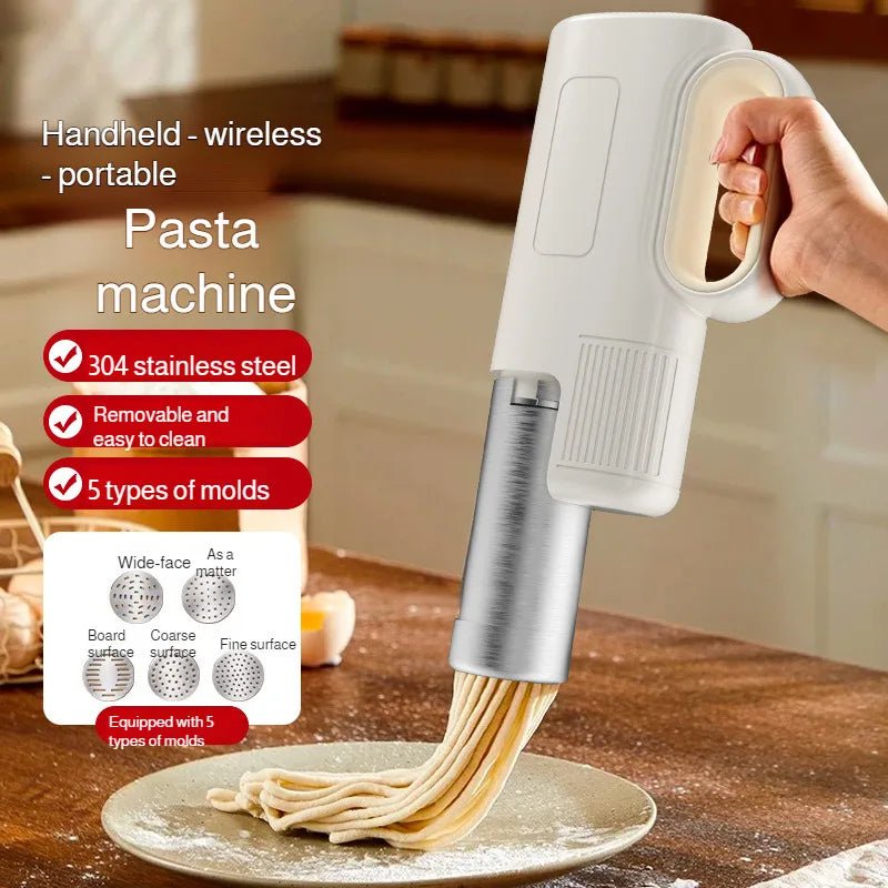 Machine à Pâtes Électrique Portable Sans Fil - Appareil Multifonction Automatique Portatif pour Nouilles Maison - Cuisine Chez Nadine