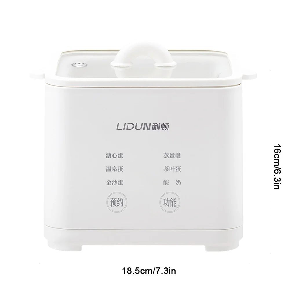 Machine à Petit - Déjeuner Électrique Automatique 220V 300W - Cuiseur à Œufs et Cuiseur Vapeur avec Programmation - Cuisine Chez Nadine