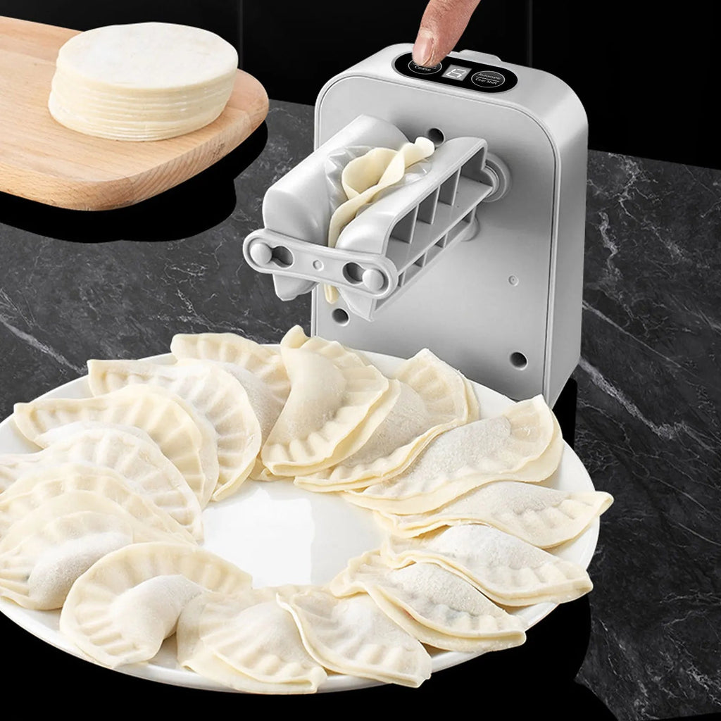 Machine Automatique Électrique à Raviolis et Dumplings - Presse pour Empanadas, Wontons et Raviolis Maison - Cuisine Chez Nadine