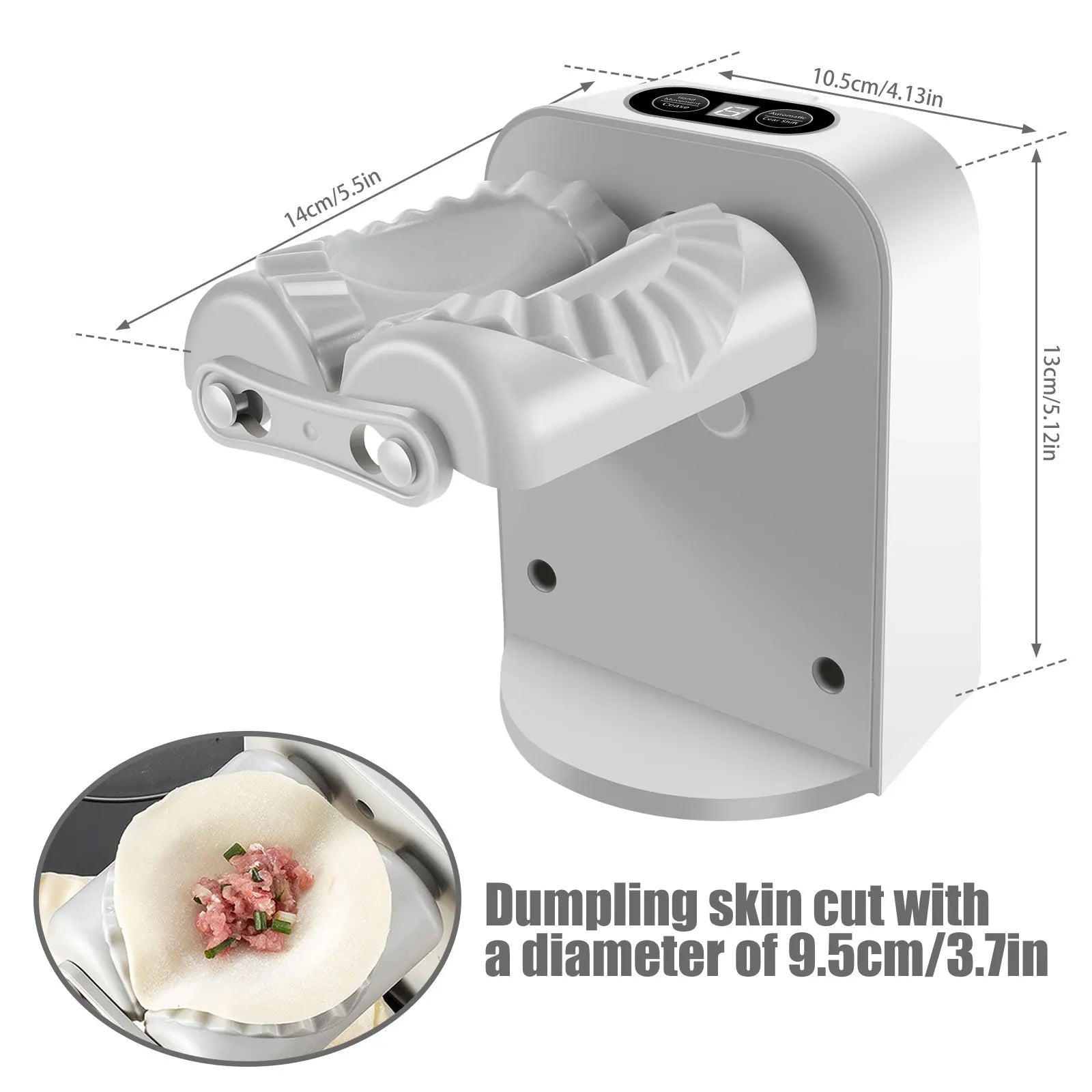 Machine Automatique Électrique à Raviolis et Dumplings - Presse pour Empanadas, Wontons et Raviolis Maison - Cuisine Chez Nadine