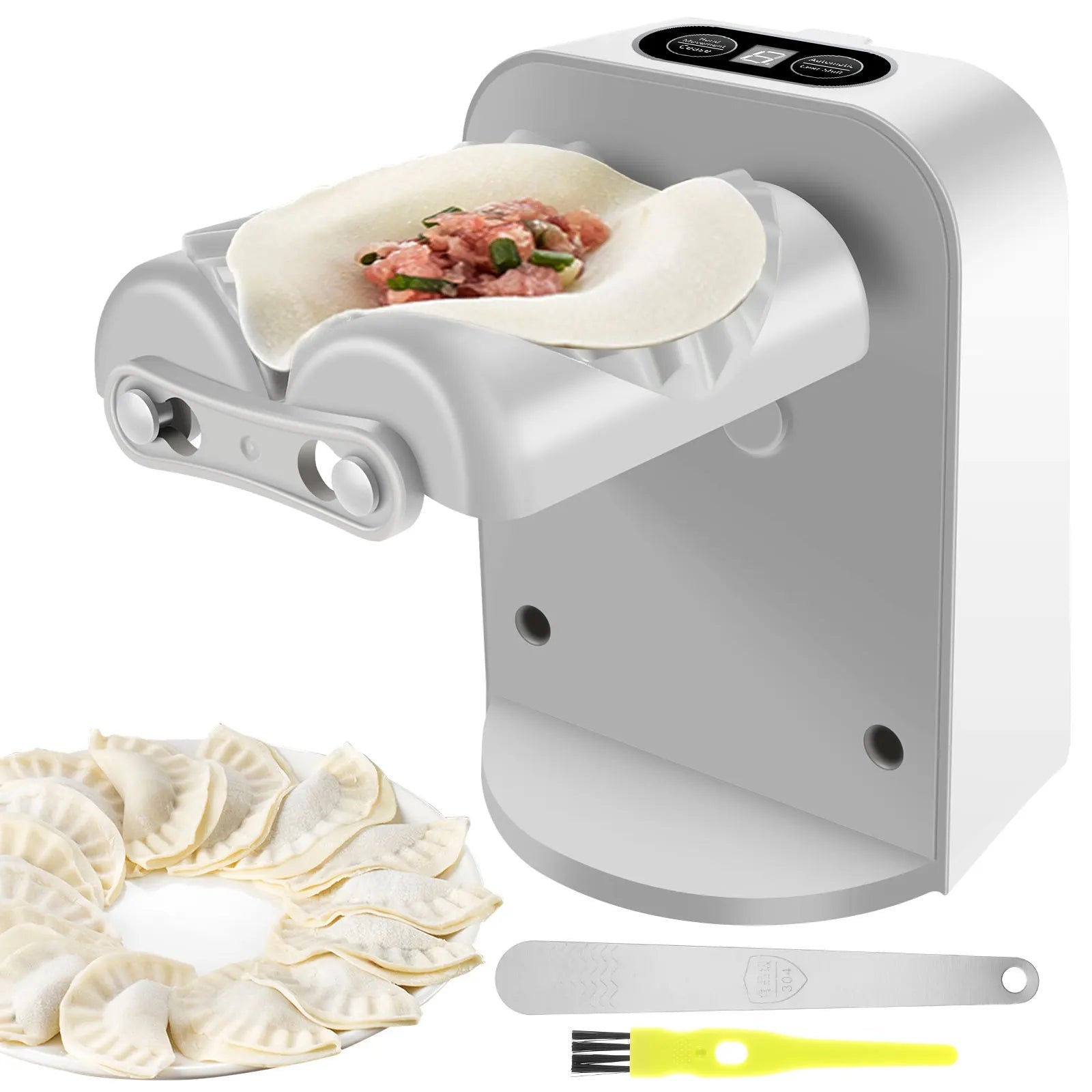 Machine Automatique Électrique à Raviolis et Dumplings - Presse pour Empanadas, Wontons et Raviolis Maison - Cuisine Chez Nadine