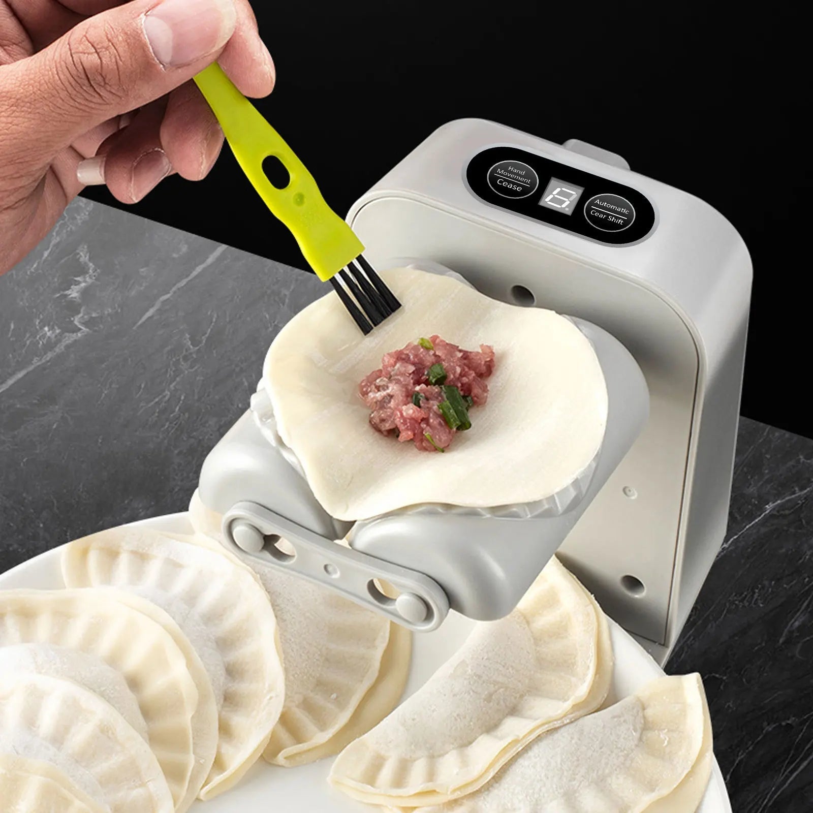 Machine Automatique Électrique à Raviolis et Dumplings - Presse pour Empanadas, Wontons et Raviolis Maison - Cuisine Chez Nadine