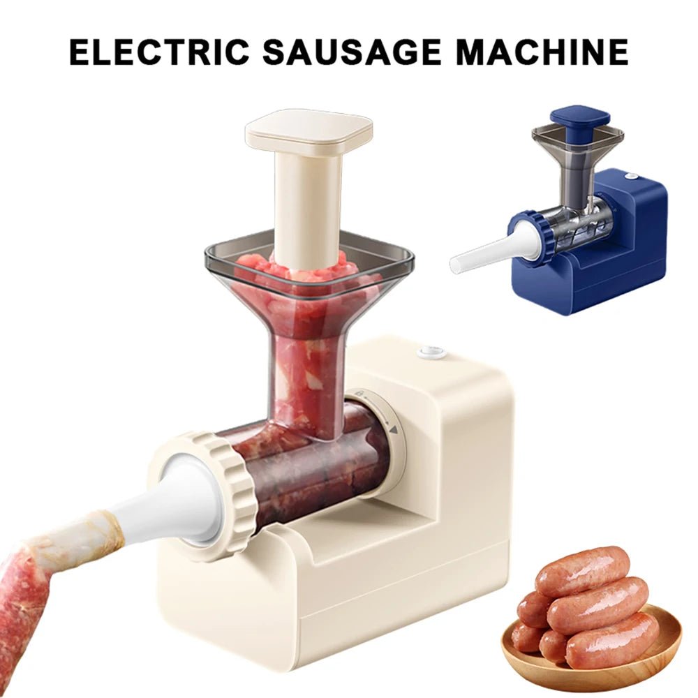 Machine Électrique à Saucisses Automatique 220V - Poussoir à Saucisses pour Usage Domestique et Commercial - Cuisine Chez Nadine