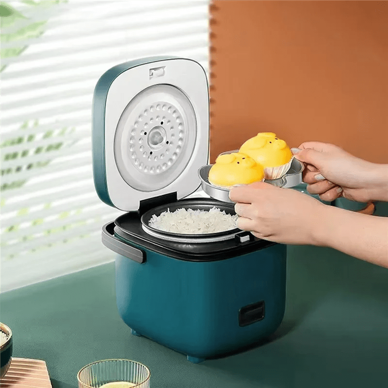 Mini Cuiseur à Riz Électrique 1.2L - Autocuiseur Multifonction pour 1 - 2 Personnes - Cuisine Chez Nadine