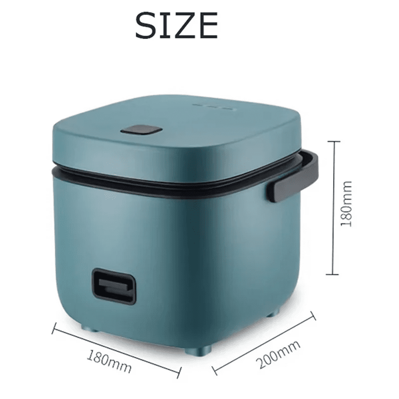 Mini Cuiseur à Riz Électrique 1.2L - Autocuiseur Multifonction pour 1 - 2 Personnes - Cuisine Chez Nadine