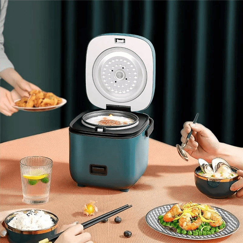 Mini Cuiseur à Riz Électrique 1.2L - Autocuiseur Multifonction pour 1 - 2 Personnes - Cuisine Chez Nadine