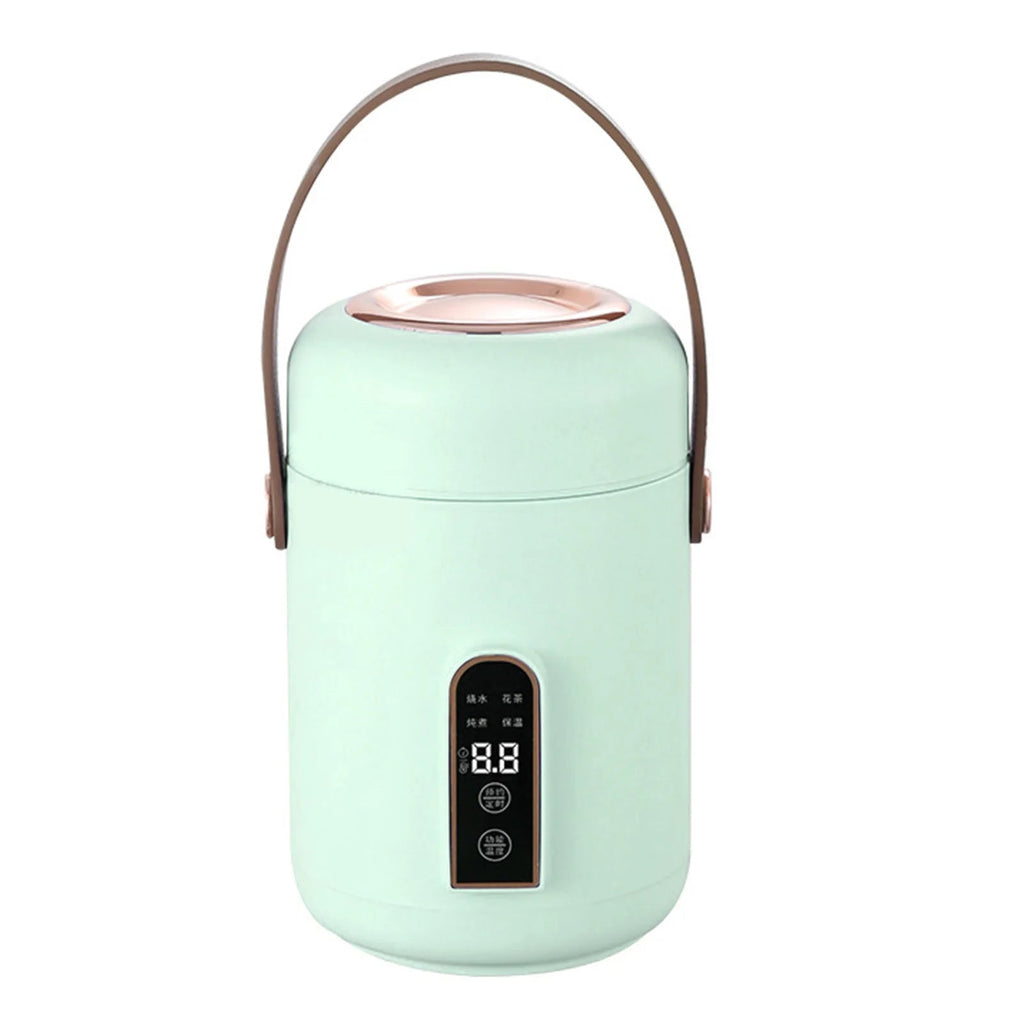 Mini Cuiseur à Riz Électrique Portable Multifonction 220V - Marmite Isolée pour Soupes, Porridge et Mijotés 1 - 2L - Cuisine Chez Nadine