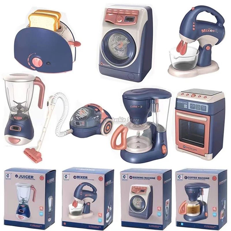 Mini Électroménager Jouet Kawaii - Jeu d'Imitation avec Lumière et Son - Cuisine Chez Nadine