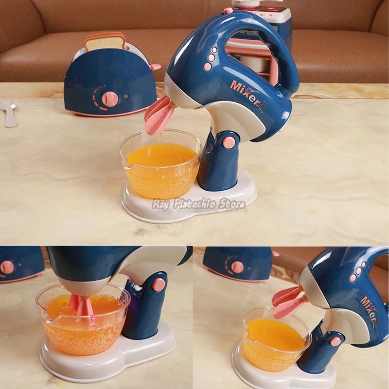 Mini Électroménager Jouet Kawaii - Jeu d'Imitation avec Lumière et Son - Cuisine Chez Nadine