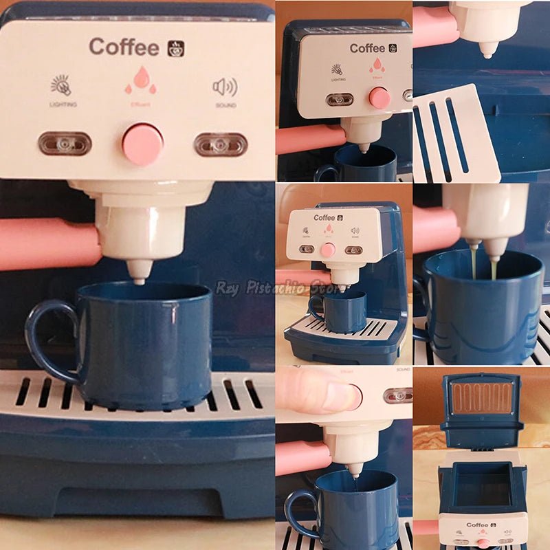 Mini Électroménager Jouet Kawaii - Jeu d'Imitation avec Lumière et Son - Cuisine Chez Nadine