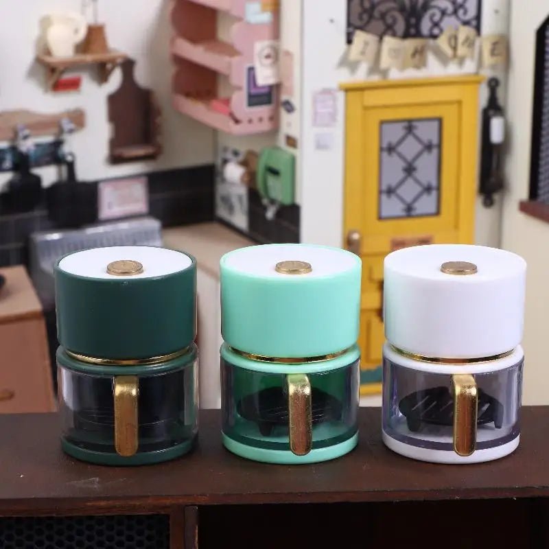 Mini Électroménager pour Maison de Poupée - Accessoire Cuisine Miniature Échelle 1:12 - Cuisine Chez Nadine