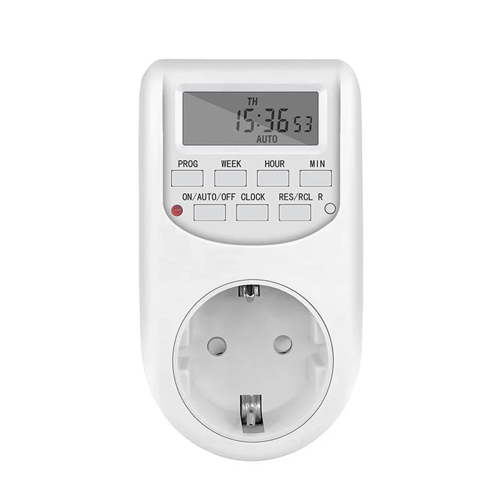 Minuterie Programmable Numérique - Prise Électronique avec Contrôle Horaire - Cuisine Chez Nadine