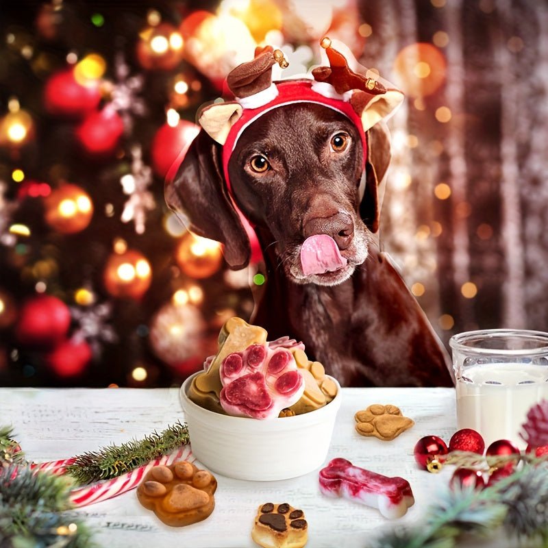 Moule en silicone pattes de chat et chien - Qualité alimentaire pour chocolats, glaçons et cupcakes - Cuisine Chez Nadine