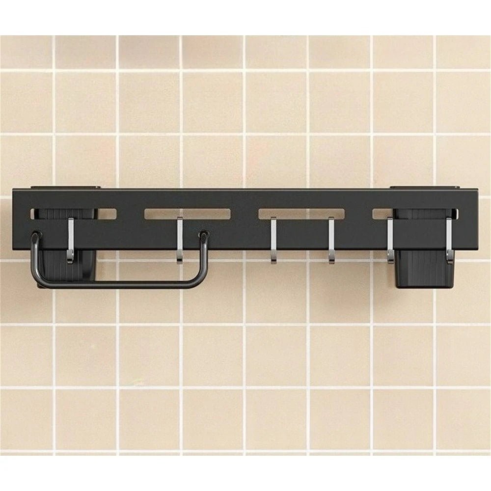 Organisateur de Cuisine Mural en Acier Inoxydable - Support Couteaux Multifonction Rangement Cuillères Fourchettes Ustensiles 50cm - Cuisine Chez Nadine