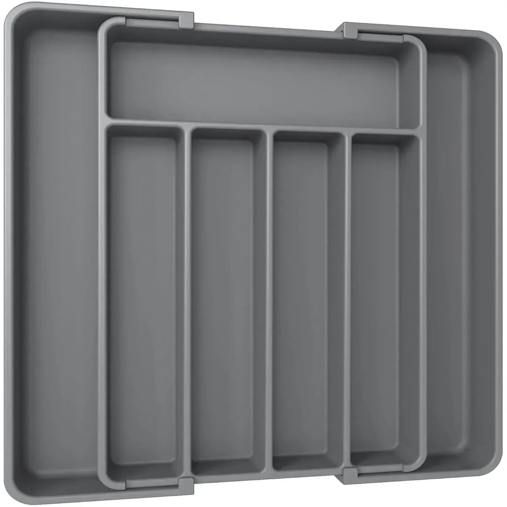 Organisateur de Tiroir de Cuisine Ajustable et Extensible pour Couverts et Ustensiles - Plateau de Rangement pour Argenterie et Vaisselle - Cuisine Chez Nadine