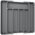 Organisateur de Tiroir de Cuisine Ajustable et Extensible pour Couverts et Ustensiles - Plateau de Rangement pour Argenterie et Vaisselle - Cuisine Chez Nadine