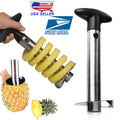 Outil à ananas 3 en 1 - Évideur, trancheur et éplucheur en acier inoxydable - Cuisine Chez Nadine