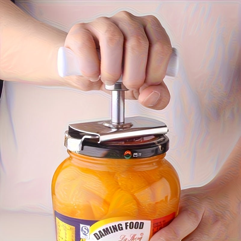 Ouvre - boîte antidérapant en acier inoxydable 304 multifonction - Cuisine Chez Nadine