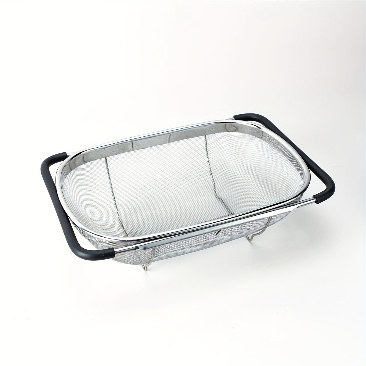 Passoire ajustable pour évier en acier inoxydable - Panier multifonctionnel - Cuisine Chez Nadine