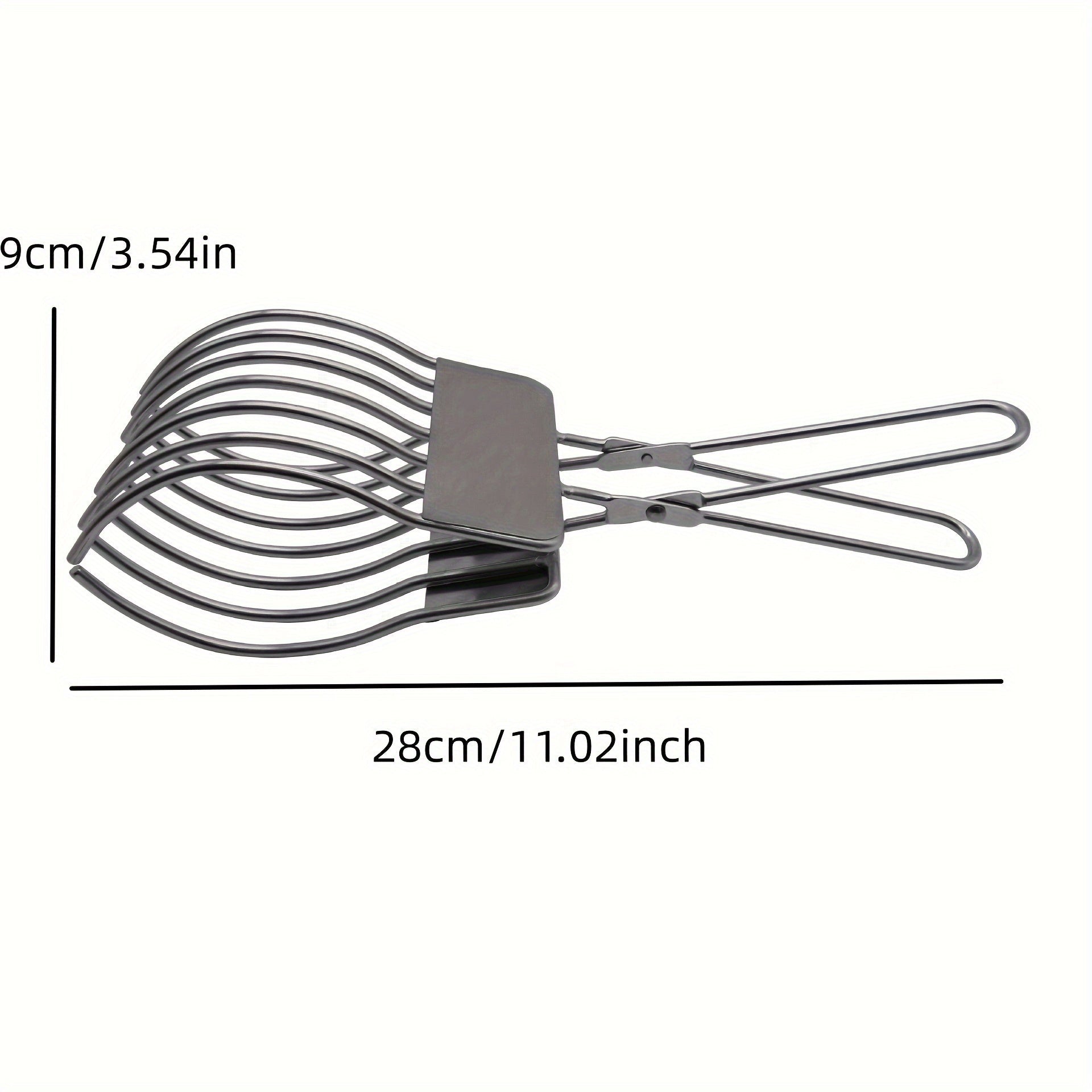 Pince de maintien pour découpe en acier inoxydable - Support pour trancher - Cuisine Chez Nadine