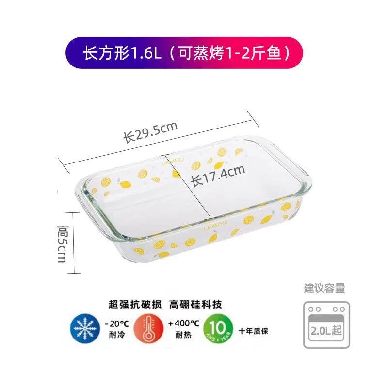 Plat à Four en Verre avec Couvercle – Antiadhésif, Du Congélateur au Four, 21 Formats - Cuisine Chez Nadine